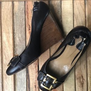 Authentic Chloe Dark Brown Wedges 8.5